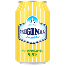 M.a.j. Hartwall LD. Pineapple 5,5% 0,33l prk