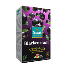 Tee must mustsõstramaitseline Dilmah 20x1,5g