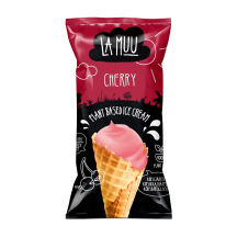 Kirsijäätis vahv.koon. La Muu 80g/130ml