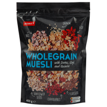 Täisteramüsli Rimi datlite, kinoaga 400g