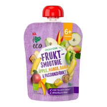 Püree I Love Eco õun-mango-ban.-gra. 90g