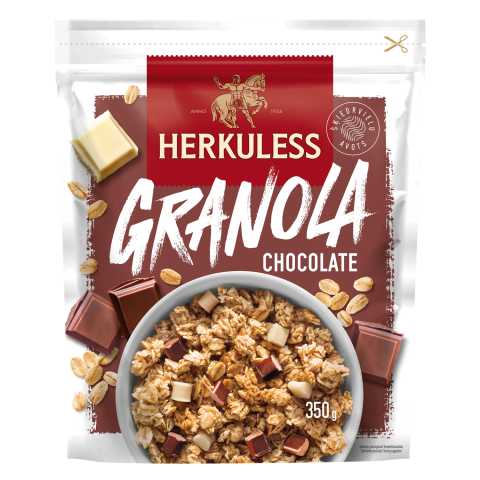 Granola müsli kolme šokolaadi Herkuless 350g